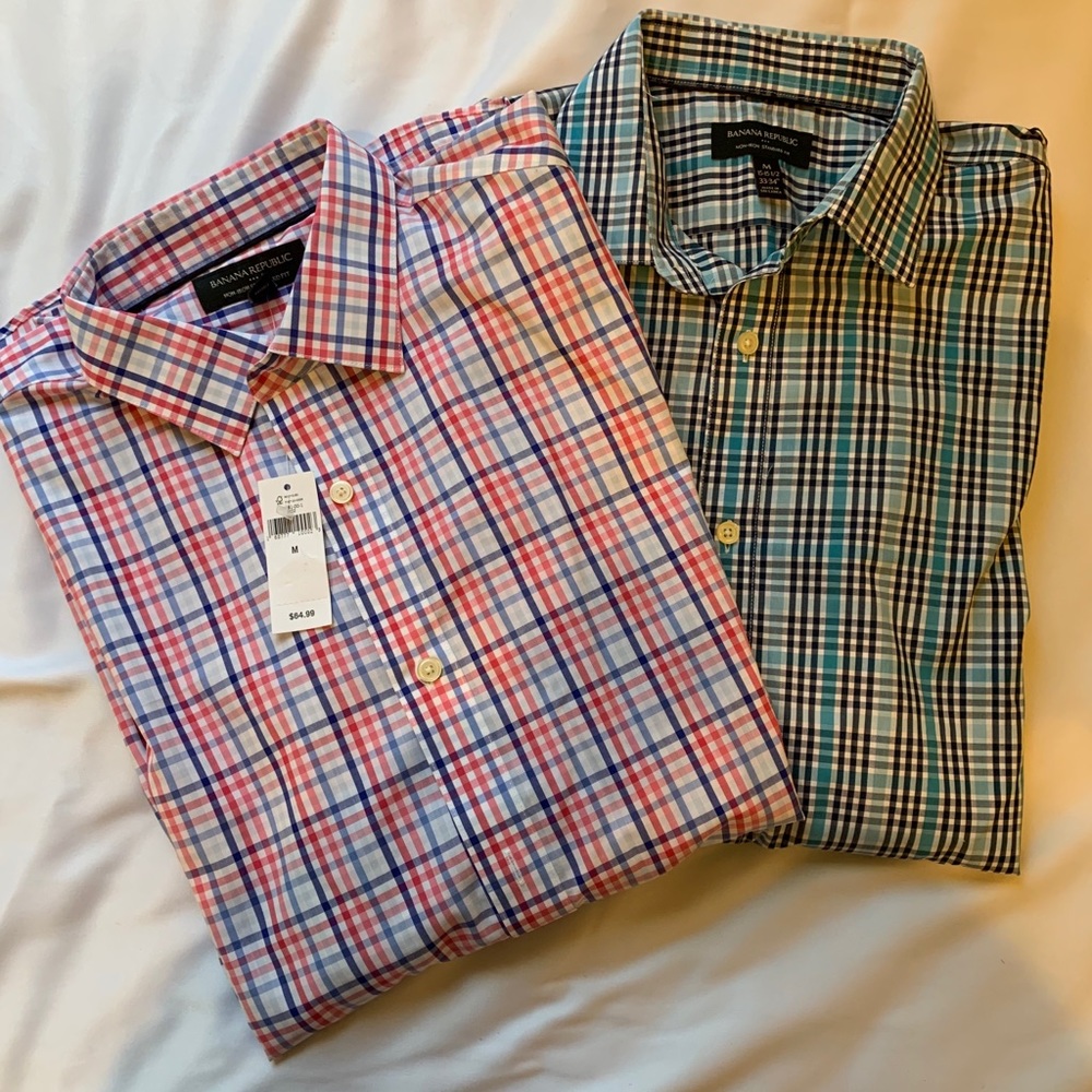 2 Banana Republic Dress Shirts